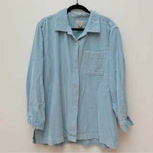 Vintage L. L. Bean Button Down Corduroy Shirt 1X